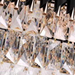 Kristalliriippuvainen soikea kattovalaisin