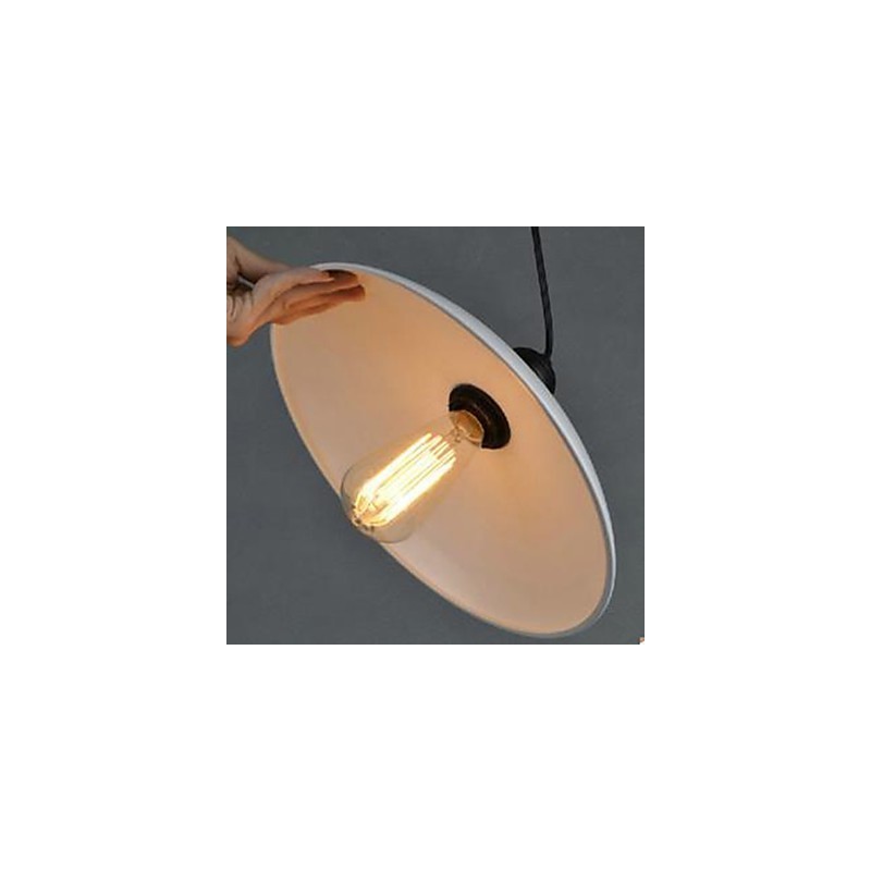 Sopimuksen mukainen valkoinen Droplight Rustic Lodge Perinteinen klassinen riippuvalaisin