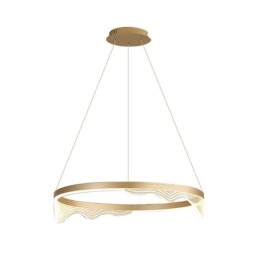 Nordic alumiininen riippuvalaisin Golden Wave Ripple riippuvalaisin