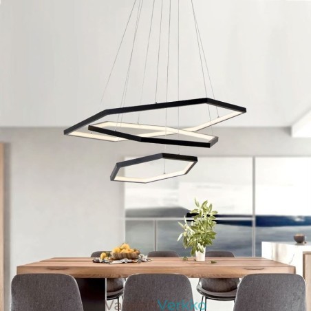 Moderni kuusikulmainen riippuvalaisin riippuvalaisin