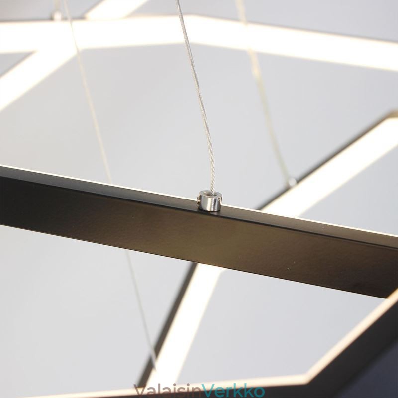 Moderni kuusikulmainen riippuvalaisin riippuvalaisin