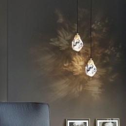 Mini Simple Crystal Ball Light riippuvalaisin kattovalaisin