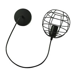 Globe Shape Europe Style vintage kattokruunu mustalle riippuvalaisimelle