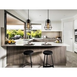 Tyylikäs Europe Style vintage kattokruunu mustalle riippuvalaisimelle