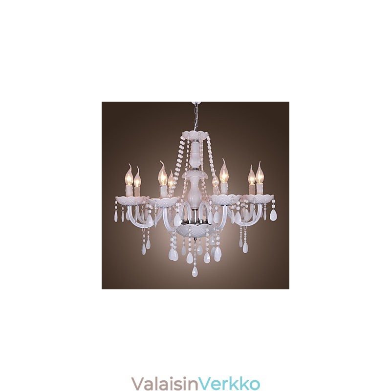 Rustic Lodge Crystal Galvanoitu kristallikruunu