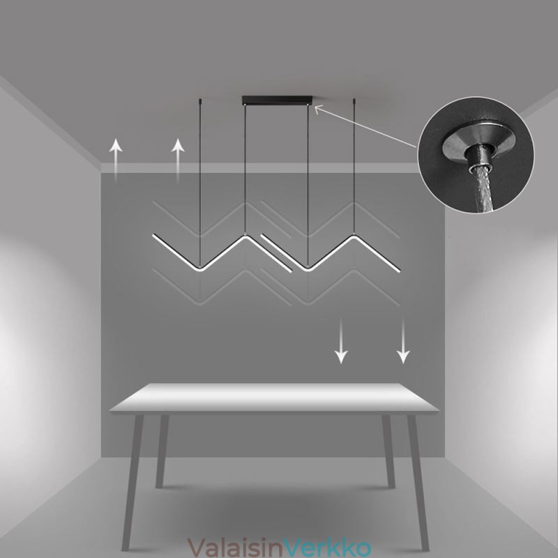 Riippuvalaisin Minimalistinen koristeellinen valaisin