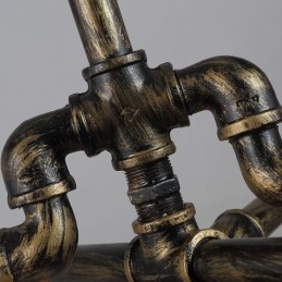 6 Kevyt Retro Industrial Vintage Water Pipe Riipus Valokruunu Country Rustic Style