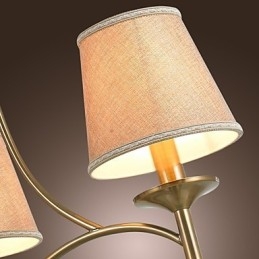 Moderni nykyaikainen perinteinen klassinen maalaismainen Lodge Vintage Island Brass Metal Kattokruunu Dining