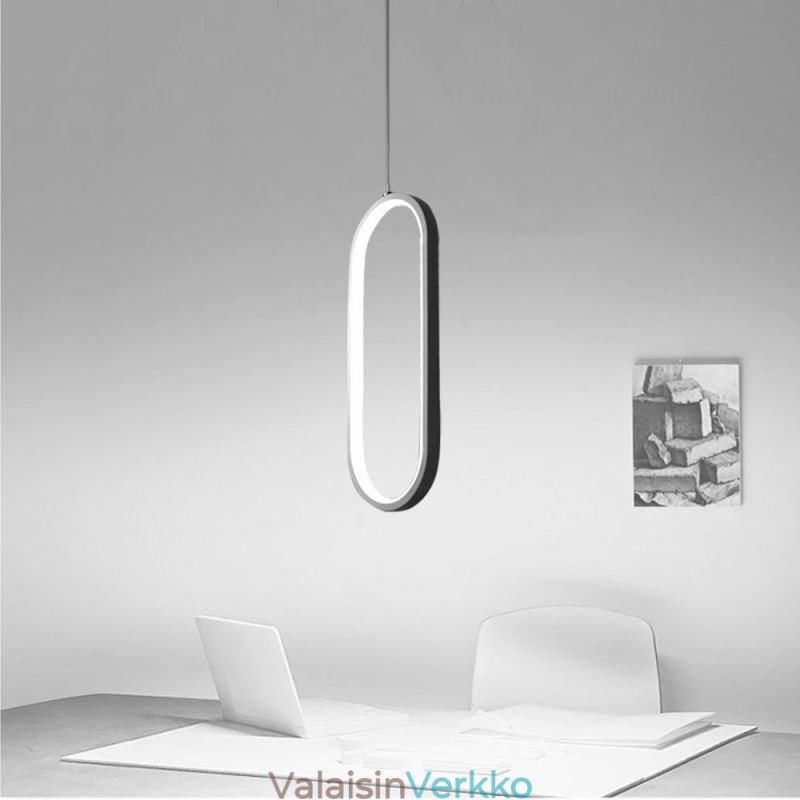 Soikea riippuvalaisin akryyli koristeellinen valaisin