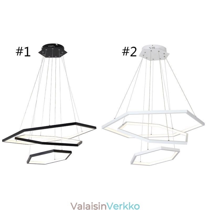 Moderni kuusikulmainen riippuvalaisin riippuvalaisin