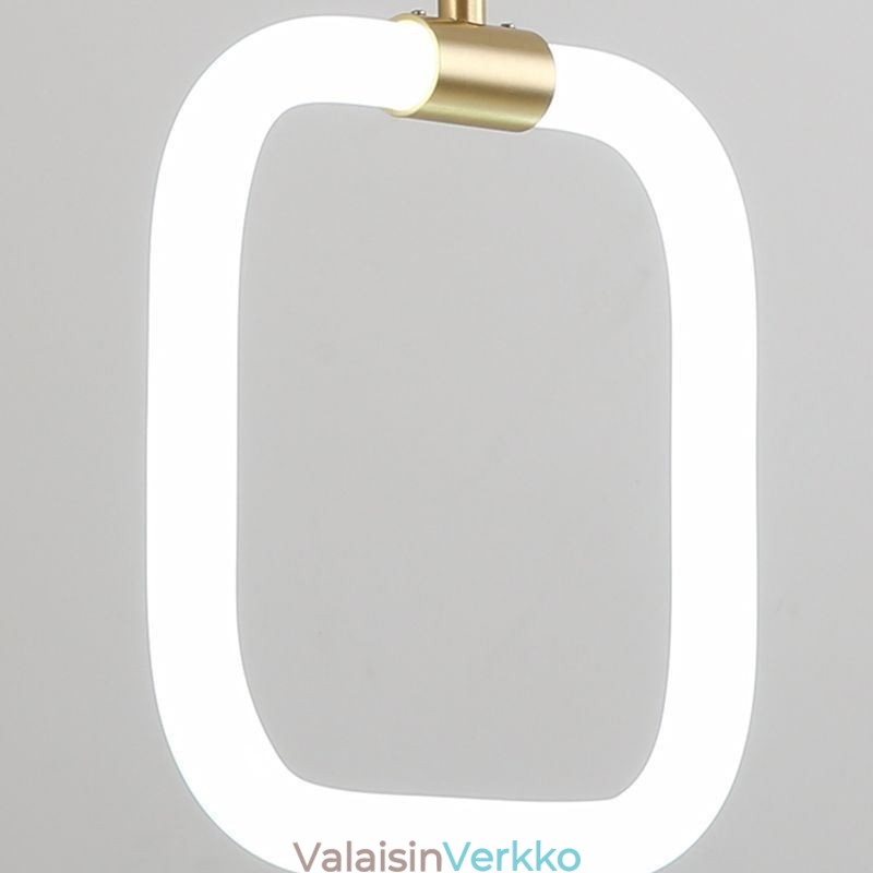 Moderni yksinkertainen riippuvalaisin messinkikattovalaisin