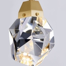 Mini Simple Crystal Ball Light riippuvalaisin kattovalaisin