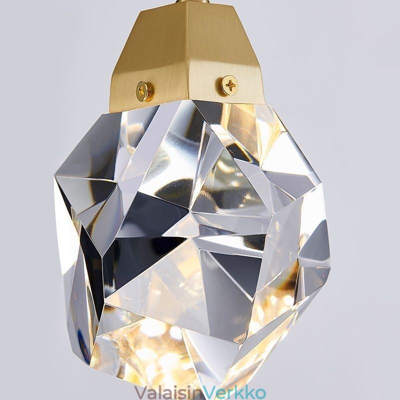 Mini Simple Crystal Ball Light riippuvalaisin kattovalaisin