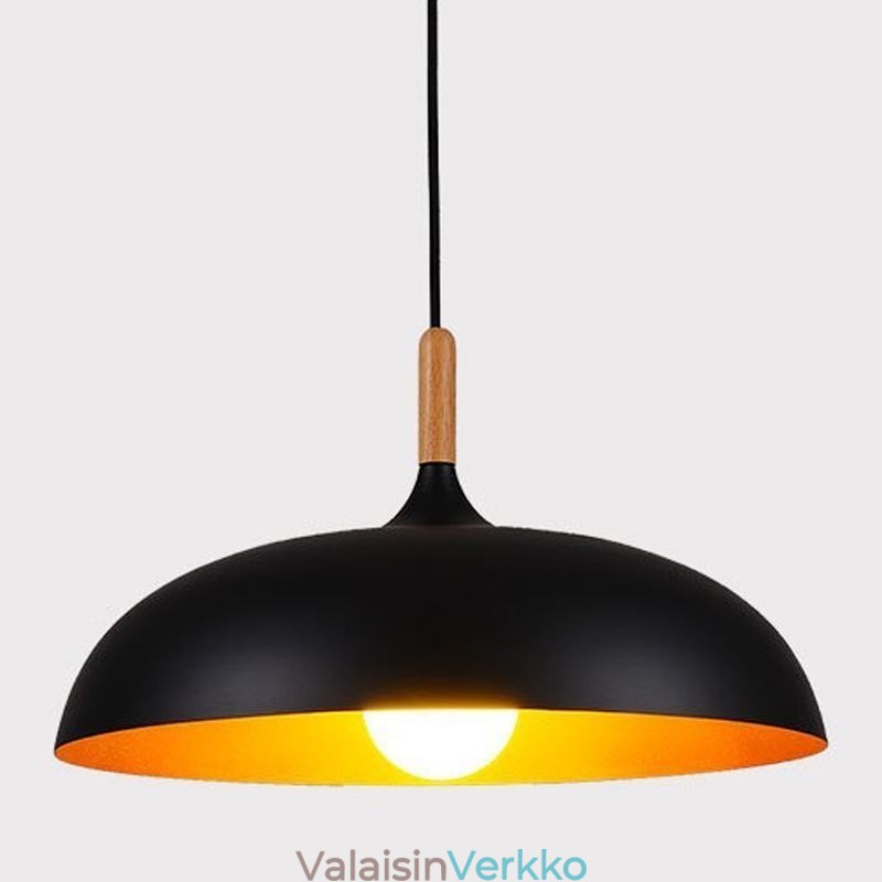 Moderni Riippuvalaisin Minimalistinen Koristevalaisin Musta Valkoinen