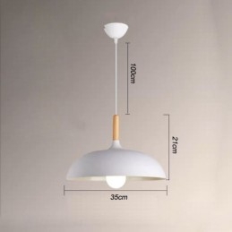 Moderni riippuvalaisin Värikäs Macaron-riippuvalaisin