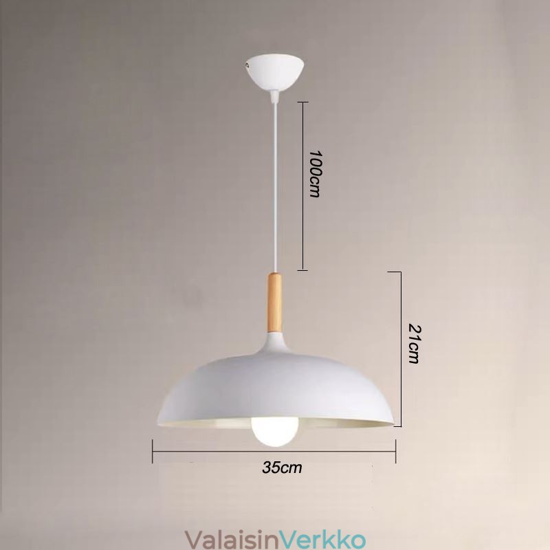 Moderni riippuvalaisin Värikäs Macaron-riippuvalaisin