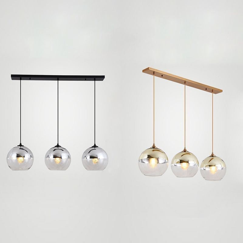 Creative Iron+Glass Globe riippuvalaisin koristeellinen valaistus