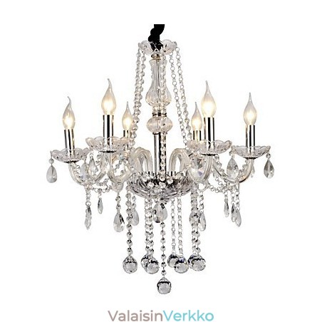 Moderni nykyaikainen kristallikruunu, galvanoitu metalli