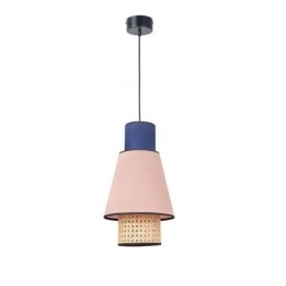 1 Kevyt mekko Lampunvarjostin Riippuvalaisin Bambu Weave Valaistus