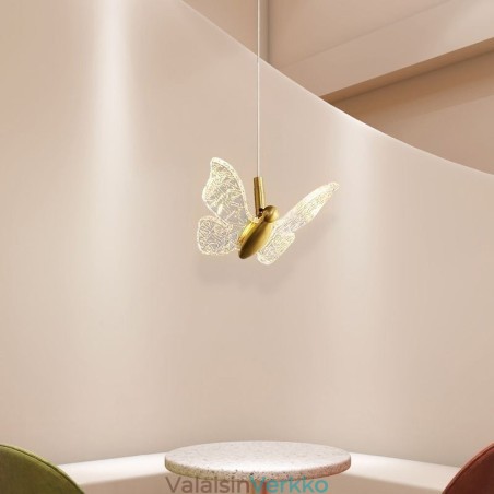 Riippuvalaisin Akryyli Butterfly kattovalaisin Riippuvalaisin Akryyli Butterfly kattovalaisin
