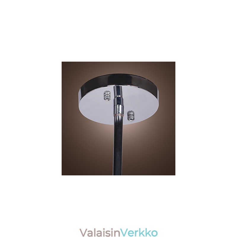 Moderni nykyaikainen kristallikromimetallikattokruunu