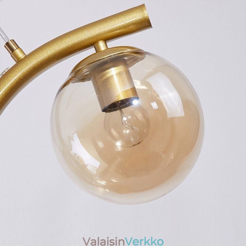 Moderni minimalistinen oksariippuvalaisin 4 lampun koristevalo