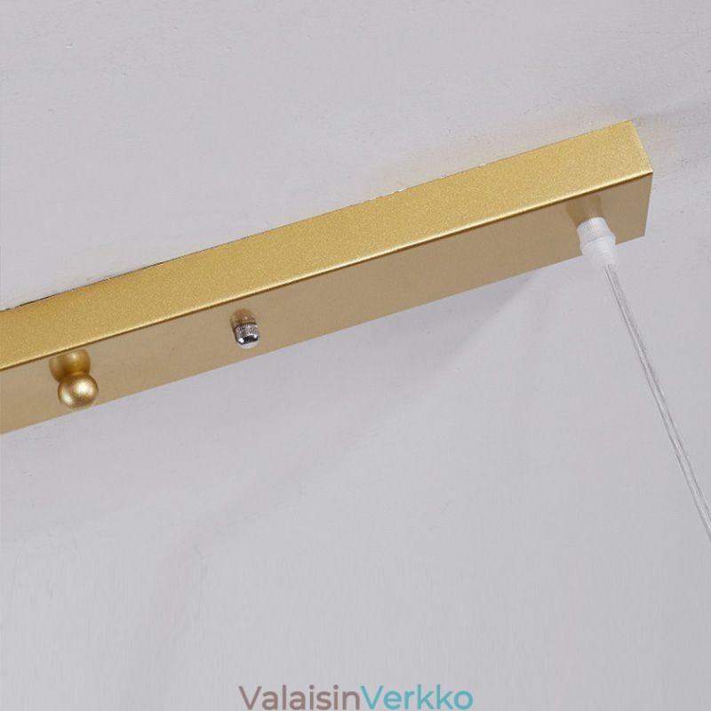Moderni minimalistinen oksariippuvalaisin 4 lampun koristevalo