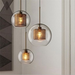Minimalistinen lasiklusteririippuvalaisin 3 valon kattovalaisin