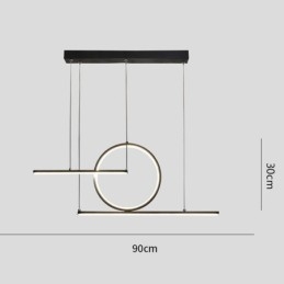 Riippuvalaisin Minimalistinen koristeellinen valaisin