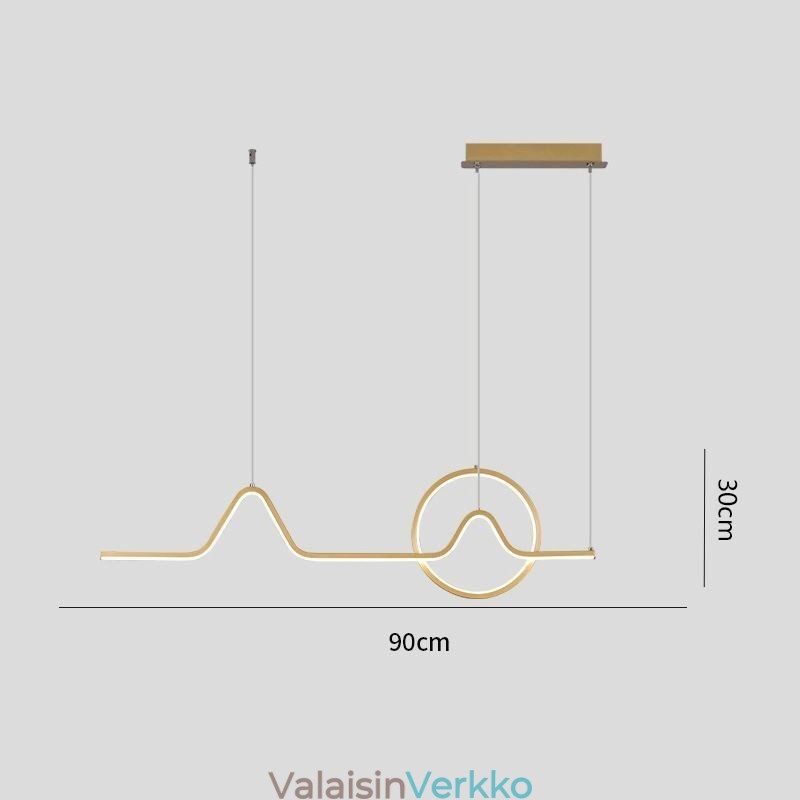 Riippuvalaisin Minimalistinen koristevalaisin 52W