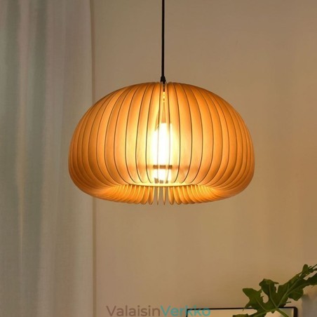 Retro-tyylinen riippuvalaisin Basswood Pumpkin -riippuvalaisin Retro-tyylinen riippuvalaisin Basswood Pumpkin -riippuvalaisin