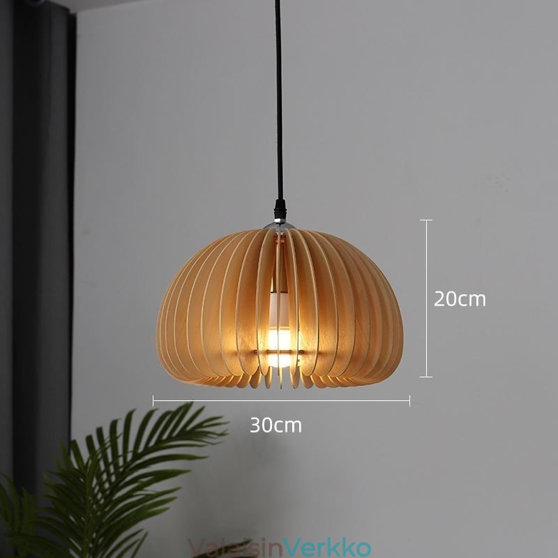 Retro-tyylinen riippuvalaisin Basswood Pumpkin -riippuvalaisin