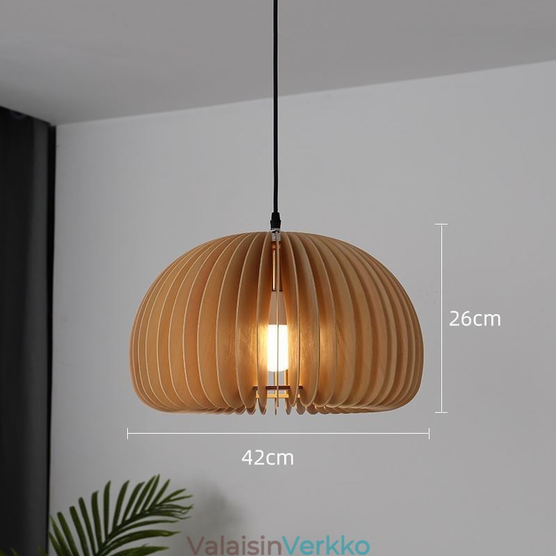 Retro-tyylinen riippuvalaisin Basswood Pumpkin -riippuvalaisin