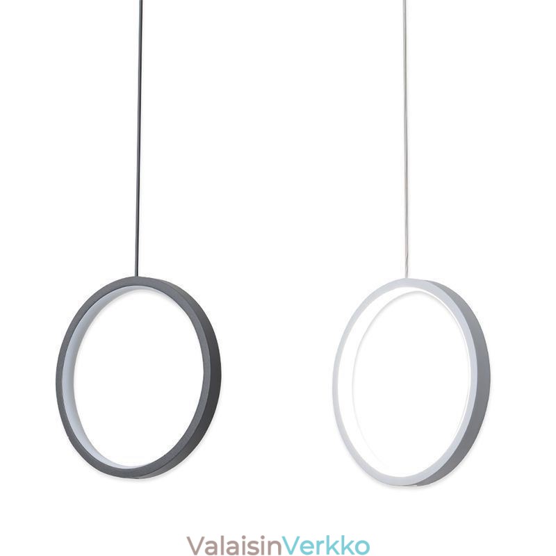 Minimalistinen rengasriippuvalaisin koristeellinen kattovalaisin