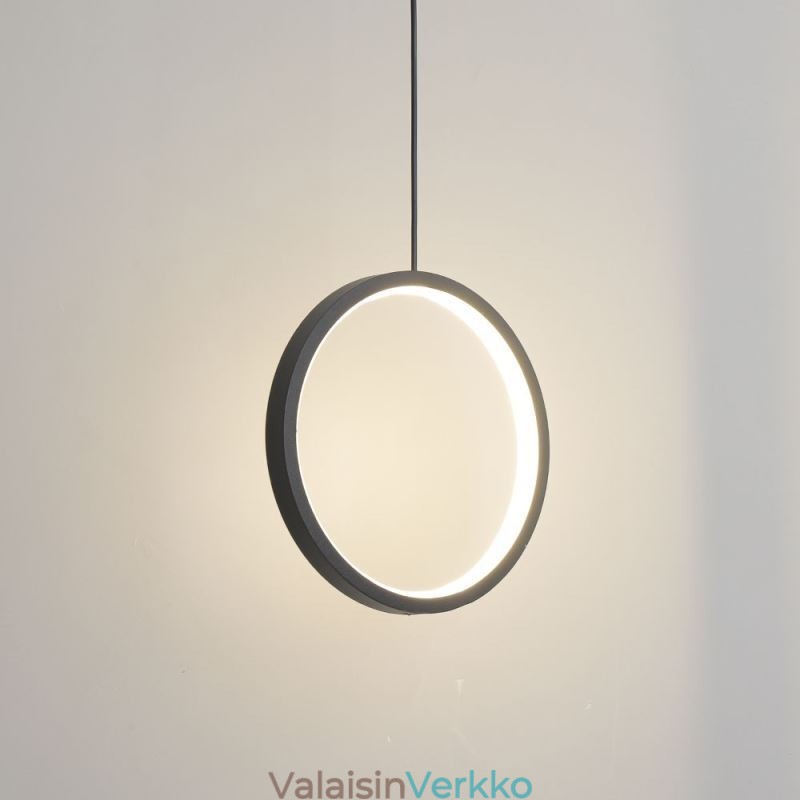 Minimalistinen rengasriippuvalaisin koristeellinen kattovalaisin