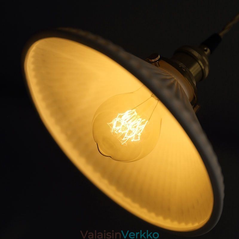 Japanilaistyylinen keraaminen riippuvalaisin Retro laskostettu riippuvalaisin