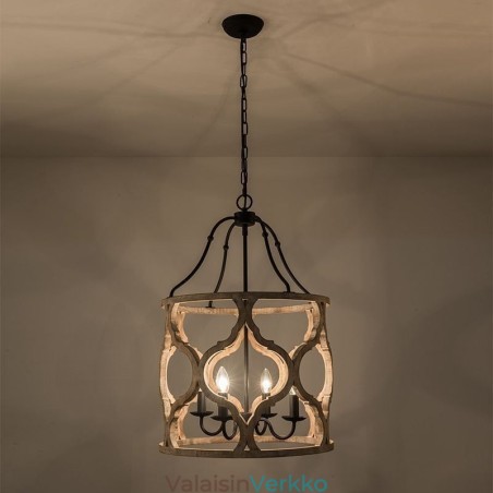 Vintage Style 4 Light lyhty riippuvalaisin Vintage Style 4 Light lyhty riippuvalaisin