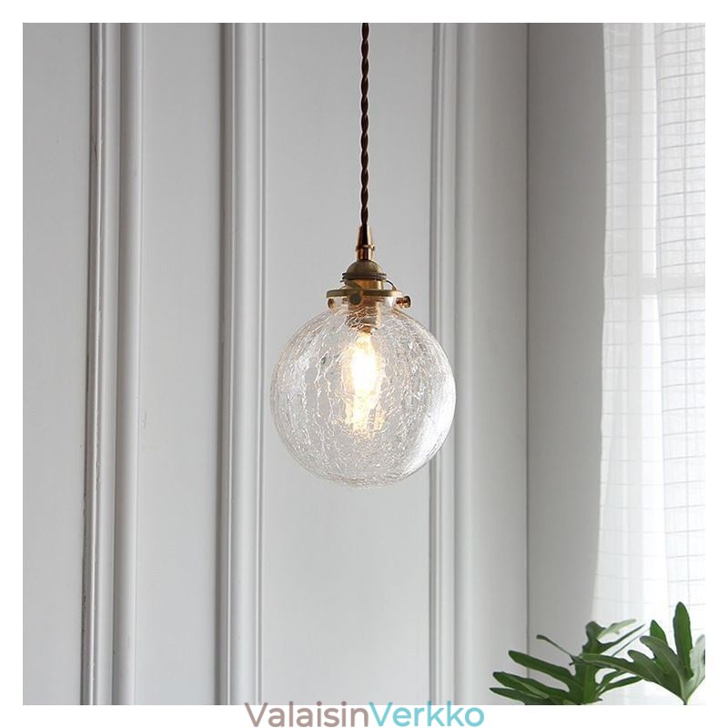 Lasiriippuvalaisin Moderni halkeileva kattovalaisin