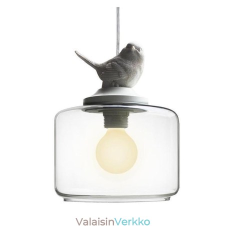 Retrotyylinen lasiriippuvalaisin Little Bird -koristevalaistus Retrotyylinen lasiriippuvalaisin Little Bird -koristevalaistus