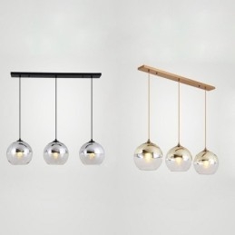 Creative Iron+Glass Globe riippuvalaisin koristeellinen valaistus