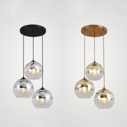 Creative Iron+Glass Globe riippuvalaisin koristeellinen valaistus