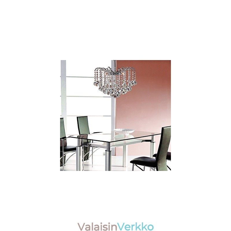 Moderni nykyaikainen kristallimaalaus metallikattokruunu