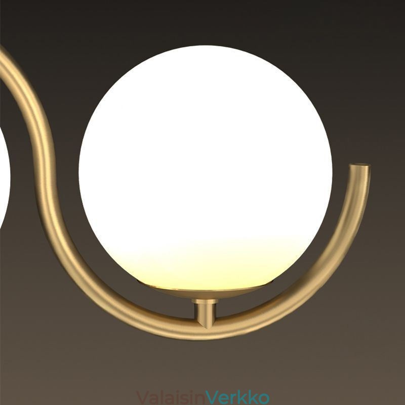 Moderni Glass Globe -riippuvalaisin Minimalistinen valaisin