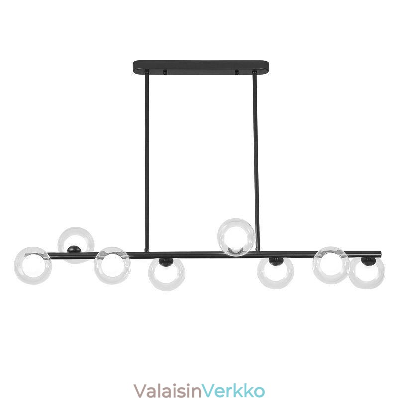 Kattokruunu Glass Globe Vaakatyyppinen riippuvalaisin