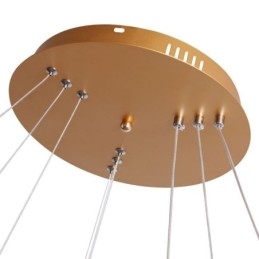 Moderni riippuvalaisin akryyli 3 rengasta lamppu 80+60+40cm
