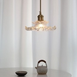 Japanilaistyylinen lasiriippuvalaisin Lotus lasiriippuvalaisin