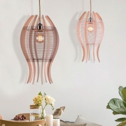 DIY Nordic Wood Fish -riippuvalaisin