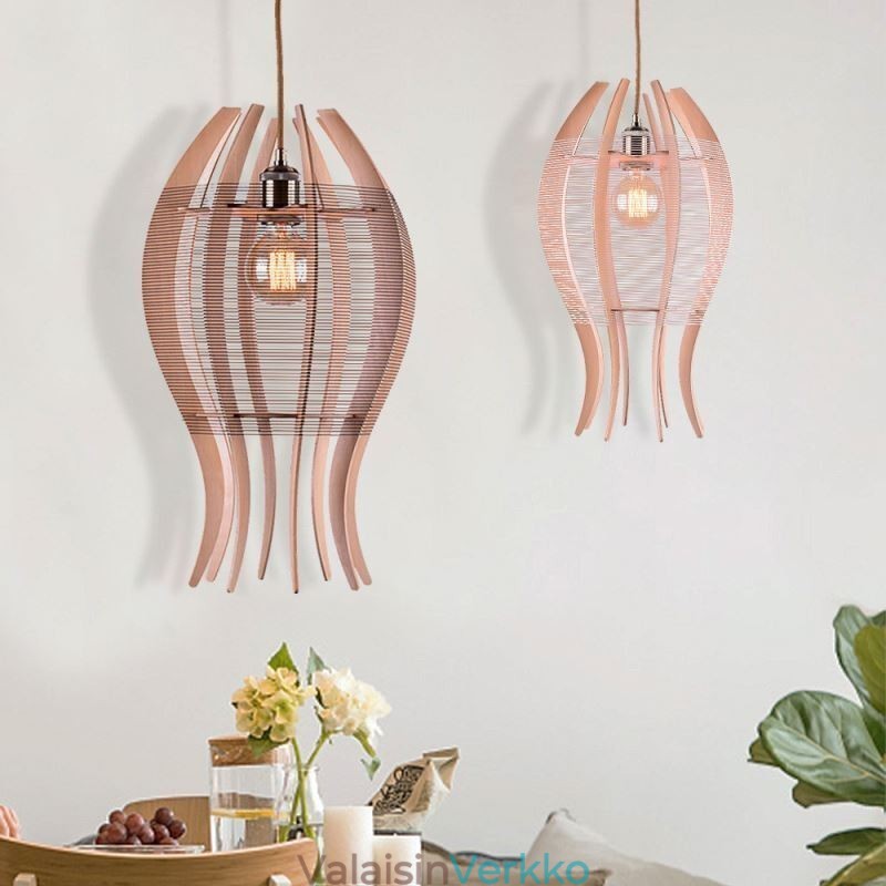 DIY Nordic Wood Fish -riippuvalaisin