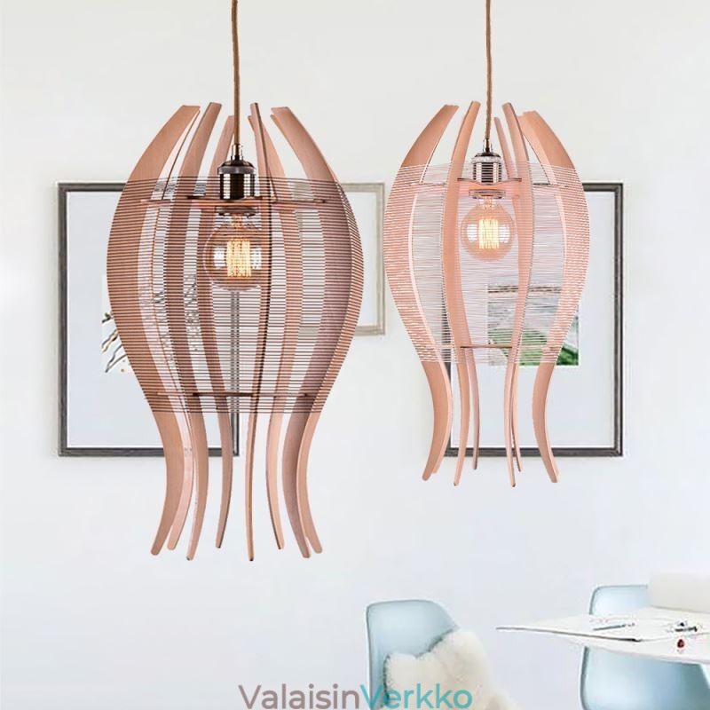 DIY Nordic Wood Fish -riippuvalaisin