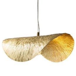 Messinkiriippuvalaisin Moderni minimalistinen Lotus Leaf kattovalaisin